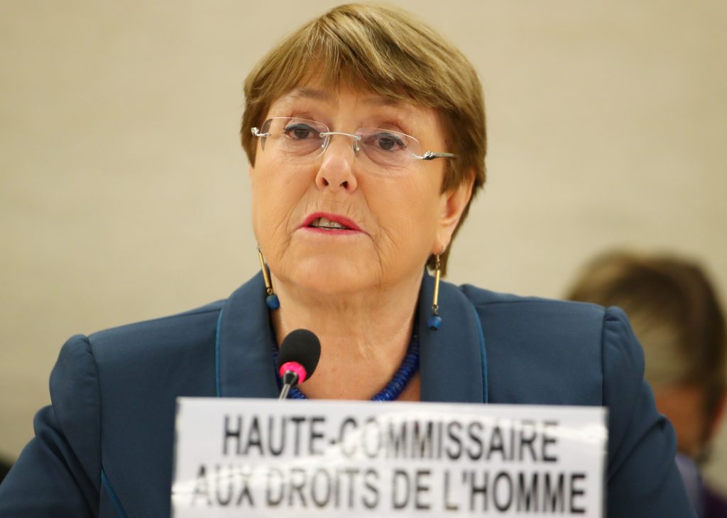 Michelle Bachelet desiste de disputar secretaria-geral da ONU após perder apoio do Chile Michelle Bachelet desiste de disputar secretaria-geral da ONU após perder apoio do Chile
