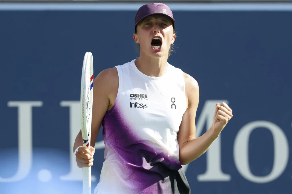 Swiatek bate Bouzkova e volta às oitavas do US Open Swiatek bate Bouzkova e volta às oitavas do US Open