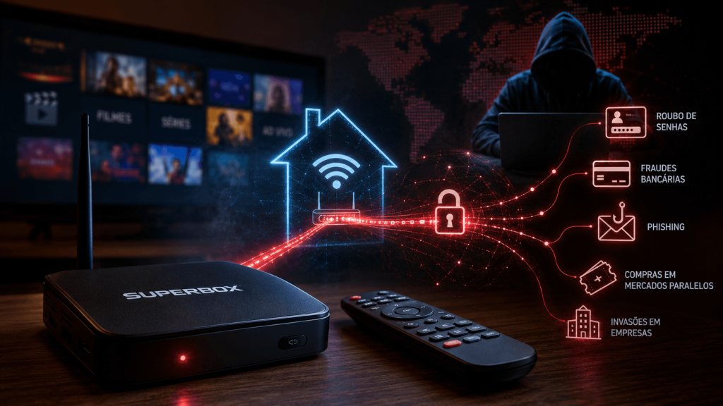 Aparelhos de TV pirata desviam conexões domésticas para crimes na internet Aparelhos de TV pirata desviam conexões domésticas para crimes na internet