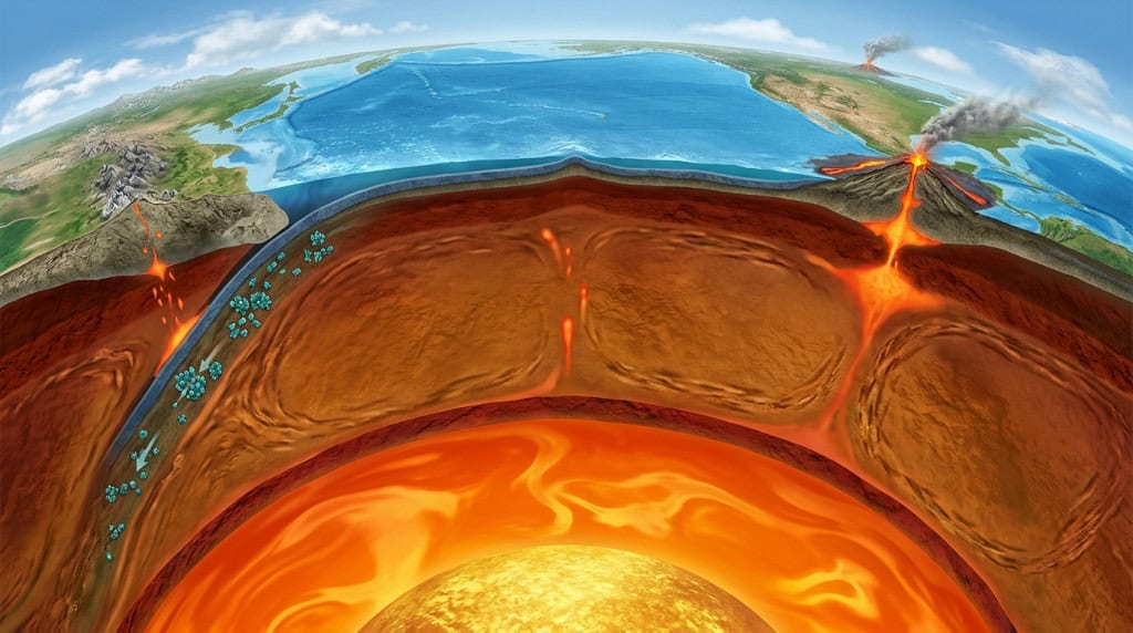 Terra pode esconder um ‘oceano subterrâneo’, segundo estudo