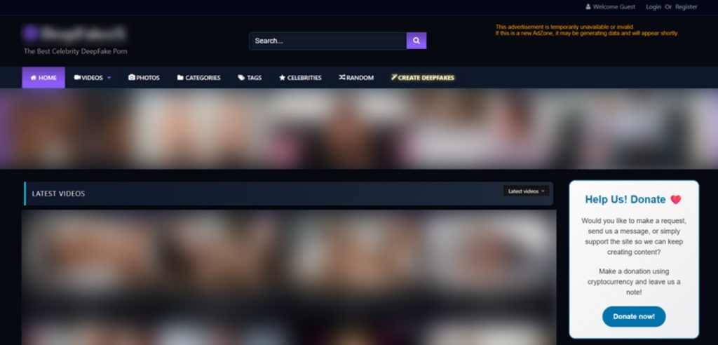 Nova York derruba sites usados para criar deepfakes ilegais de famosas Nova York derruba sites usados para criar deepfakes ilegais de famosas