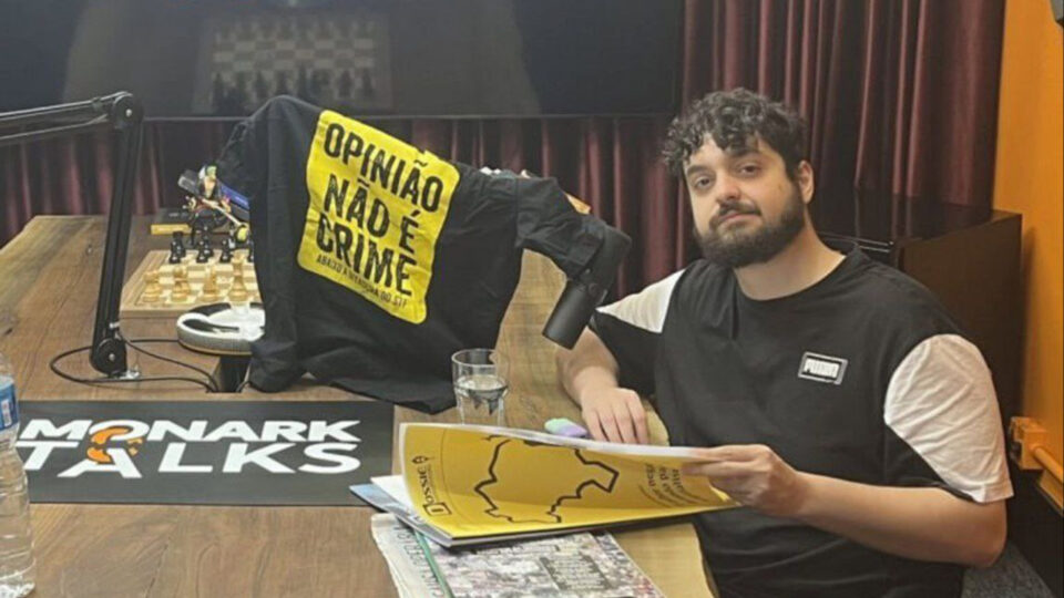 Justiça paulista aplica multa de cem mil reais a Monark por falas sobre nazismo